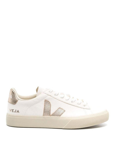 Sneakers In Pelle Con Logo