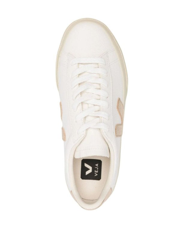 Sneakers In Pelle Con Logo