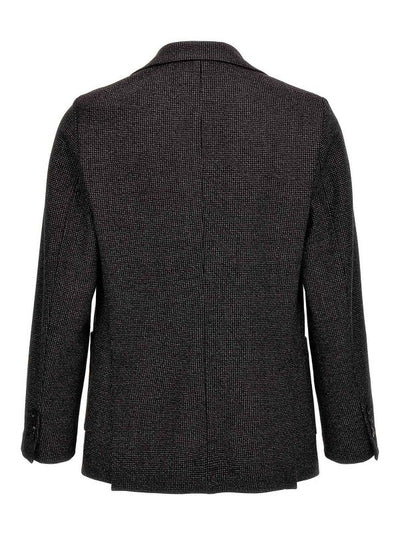 Occhio Di Pernice Wool Blazer