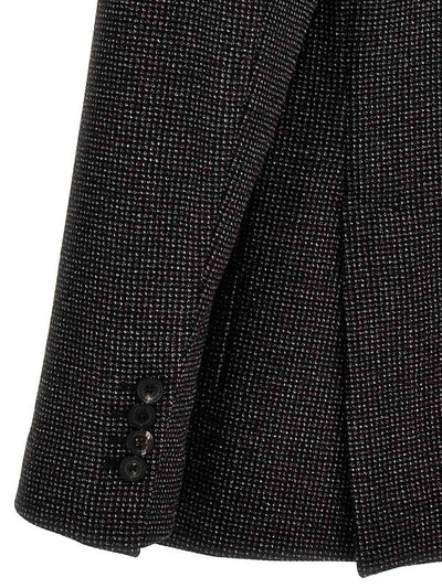 Occhio Di Pernice Wool Blazer