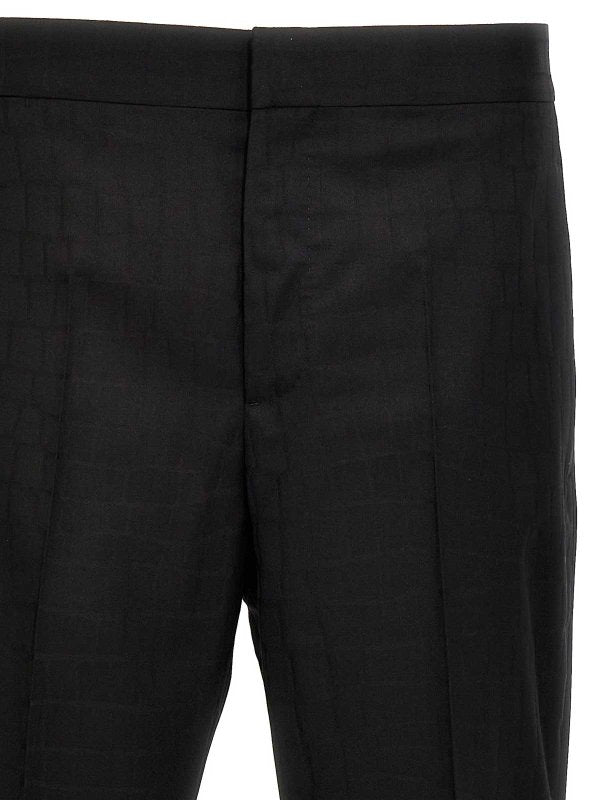 Pantaloni Jacquard Coccodrillo