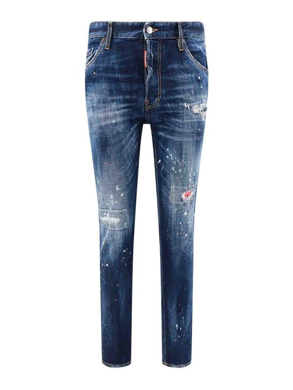 Jeans In Cotone Elasticizzato