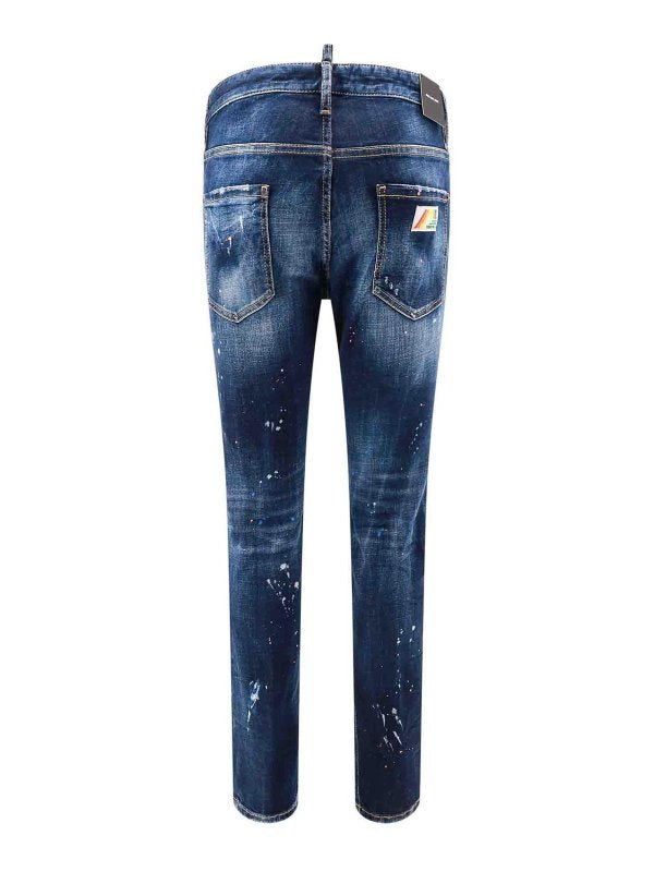 Jeans In Cotone Elasticizzato