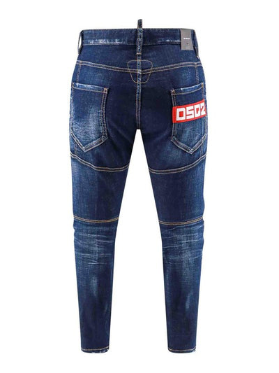 Jeans In Cotone Elasticizzato