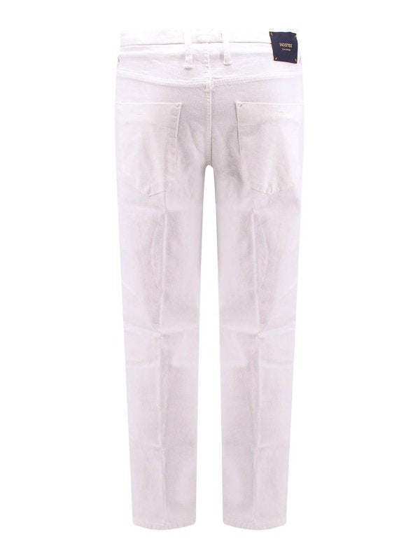 Pantalone In Cotone Elasticizzato