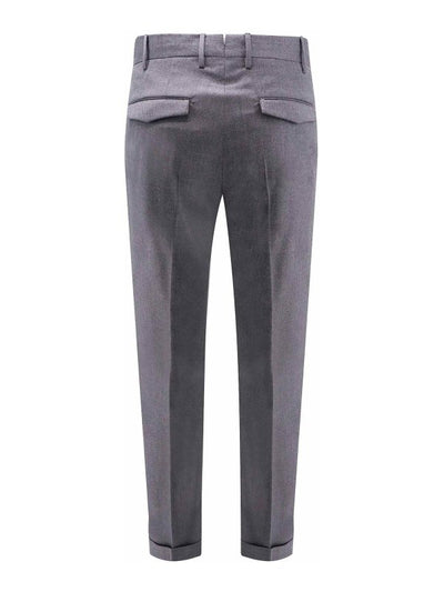 Pantalone Master Fit In Lana Vergine Stretch