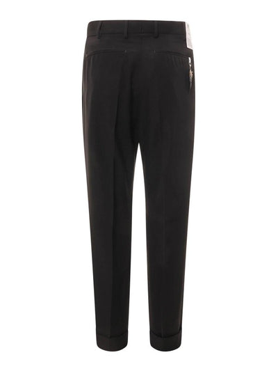 Pantalone Edge In Lana Vergine Super 100 S