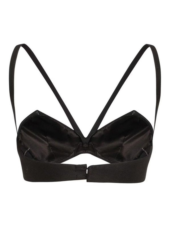 Top Bustier Plissettato