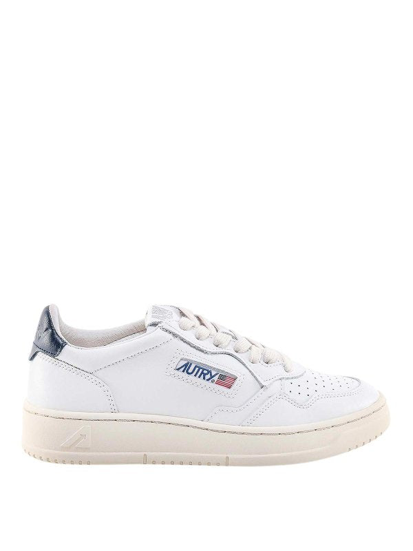 Sneakers In Pelle Con Patch