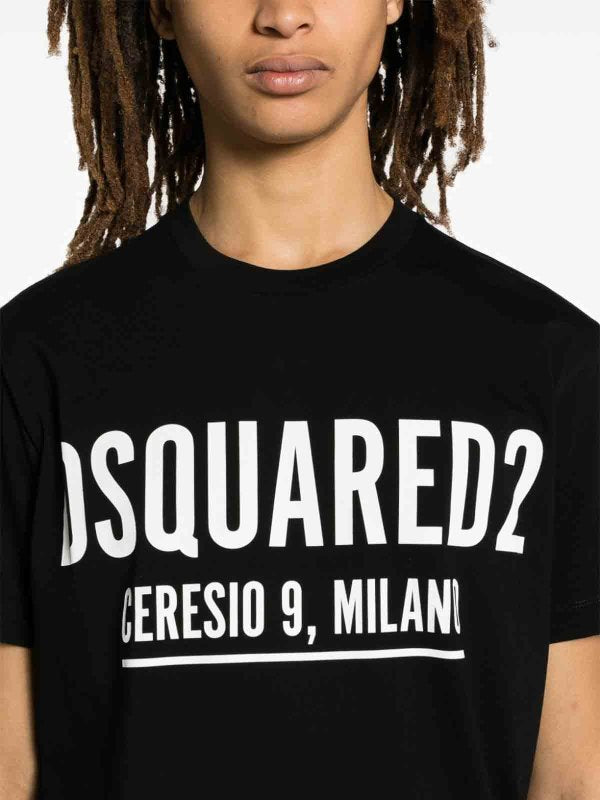T-shirt Ceresio 9 In Fresco Cotone