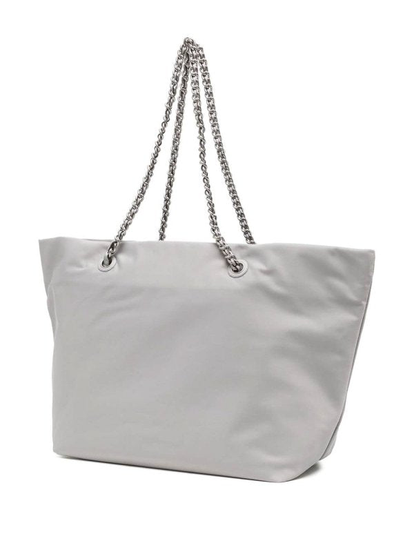 Borsa Tote In Nylon Con Catena El