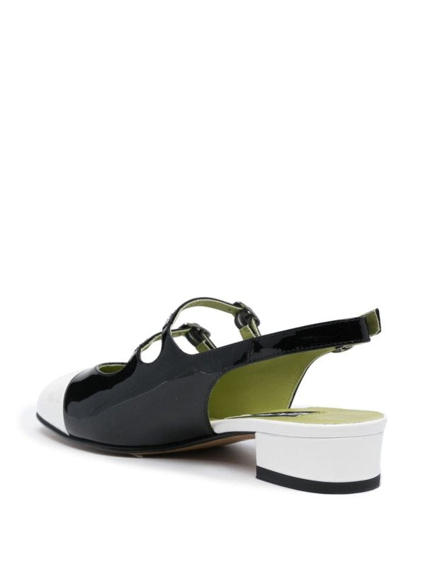 Ballerine Slingback In Vernice