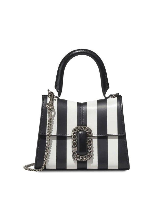 Borsa A Tracolla Mini A Righe Di Marc Jacobs