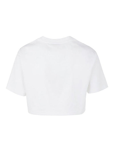 T-shirt Corta Con Ricamo Curb