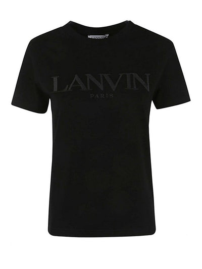 T-shirt Regolare Ricamata Lanvin