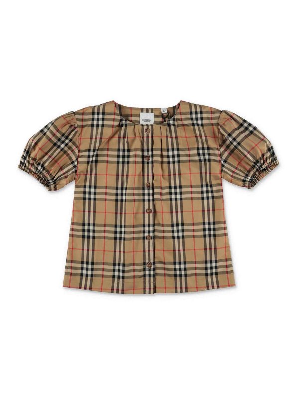 Blusa Sheryl Con Motivo Vintage Check