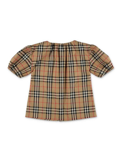 Blusa Sheryl Con Motivo Vintage Check