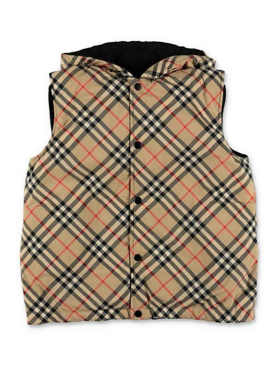 Gilet Reversibile Con Cappuccio Slade