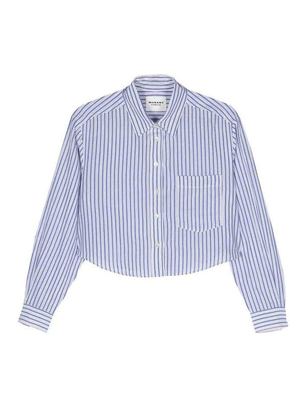 Camicia A Righe Verticali