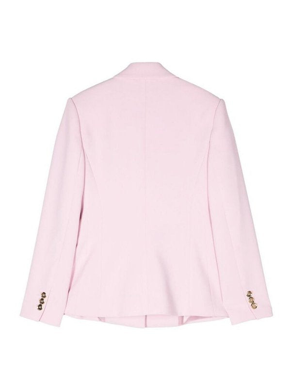 Blazer In Crepe Rosa Chiaro