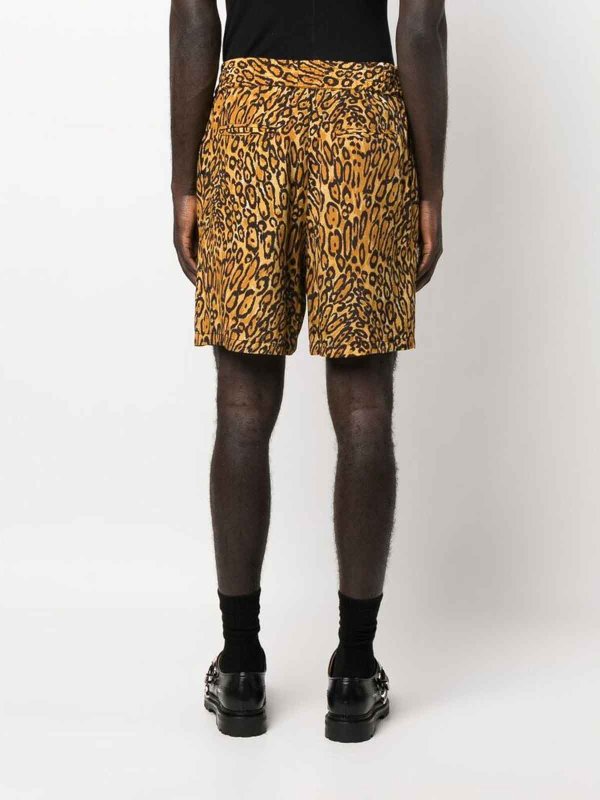 Shorts Con Stampa Animalier