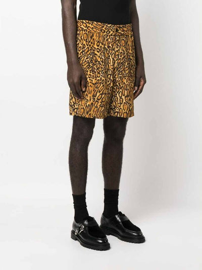 Shorts Con Stampa Animalier