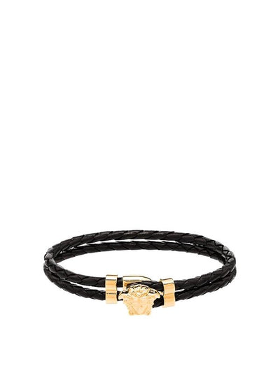 Bracciale Con Medusa Nera