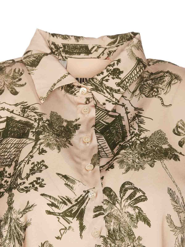 Camicia Maddy Verde Hawaii