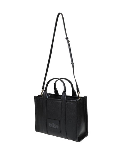 Medium Tote In Pelle Nera