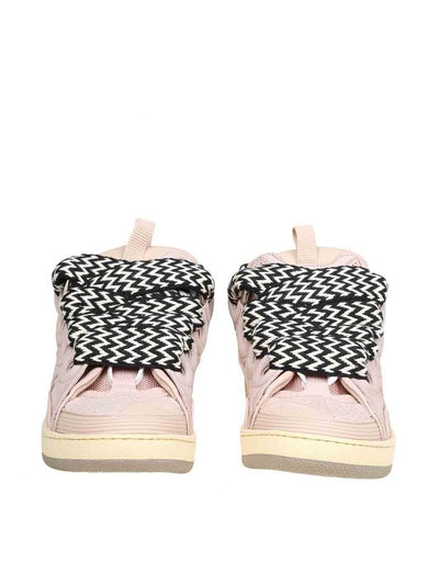 Sneakers Curb In Pelle