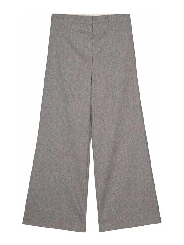 Pantalone Ampio In Lana