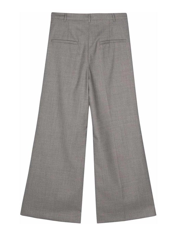 Pantalone Ampio In Lana