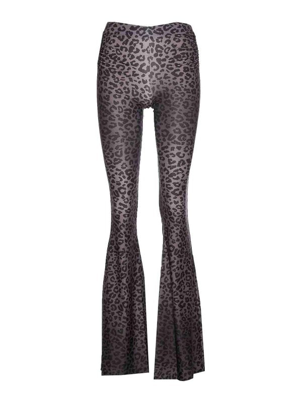 Leggings Con Stampa Leopardata