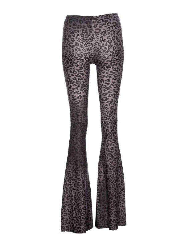 Leggings Con Stampa Leopardata