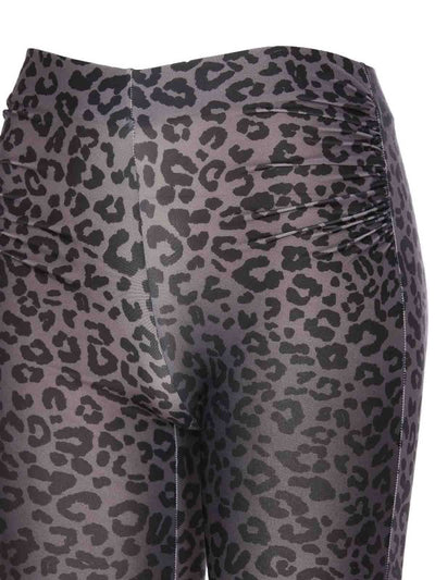 Leggings Con Stampa Leopardata