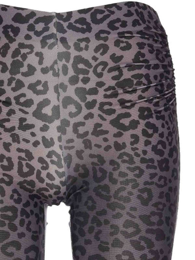 Leggings Con Stampa Leopardata