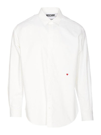 Camicia Classica Cuore Bianco