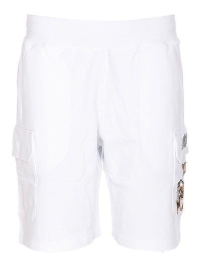 Shorts Di Felpa Con Orsetti Disegnati