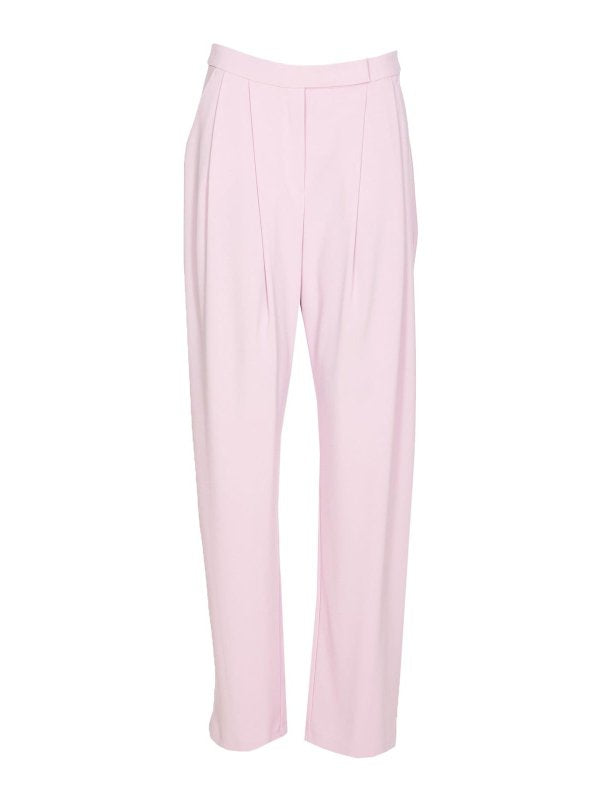 Pantalone Montano Rosa Con Zip Frontale E