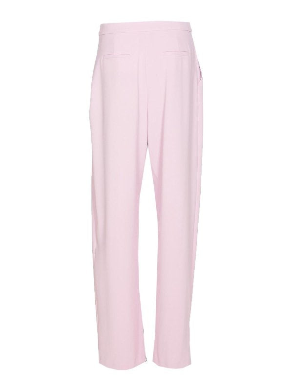 Pantalone Montano Rosa Con Zip Frontale E