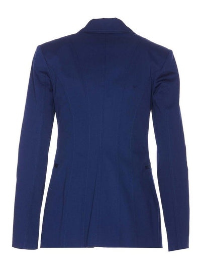 Blazer Blu Fiona Con Bottoni Doppiopetto