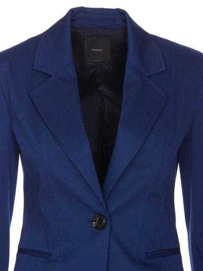 Blazer Blu Fiona Con Bottoni Doppiopetto