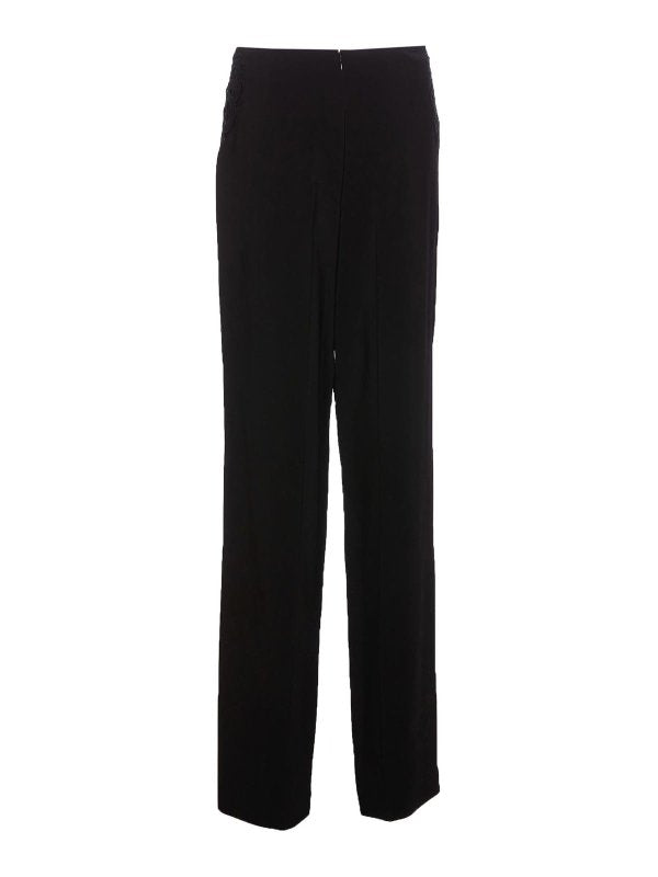 Pantaloni In Pizzo Nero