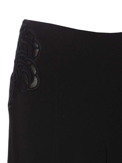 Pantaloni In Pizzo Nero