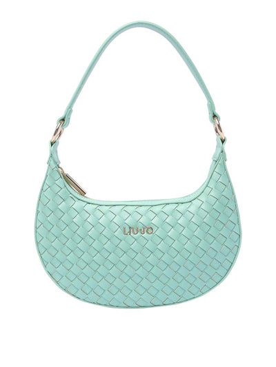 Borsa Hobo Con Zip E Logo Dust