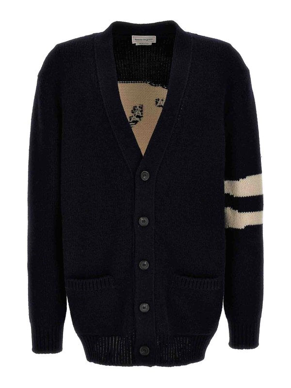 Cardigan Con Teschio