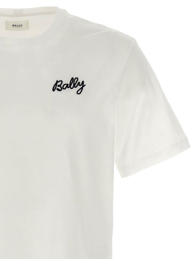 T-shirt Con Ricamo Logo