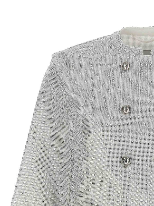 Giacca Blazer Con Strass