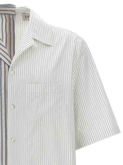 Camicia A Righe Asimmetriche