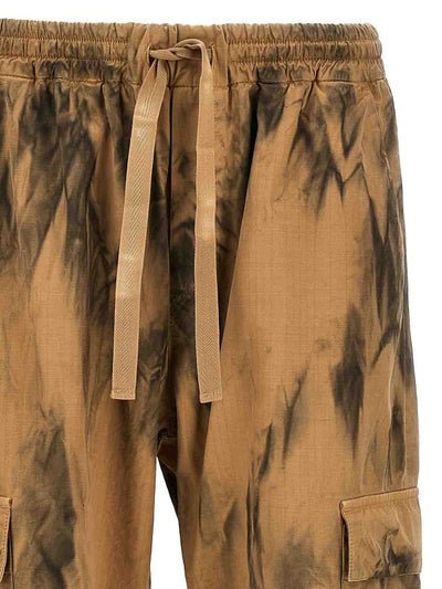 Pantaloni Cargo Effetto Sporco